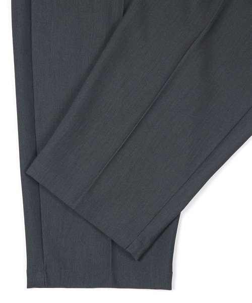 LANVIN en Bleu スラックス コードレーン ワイドパンツ メンズ