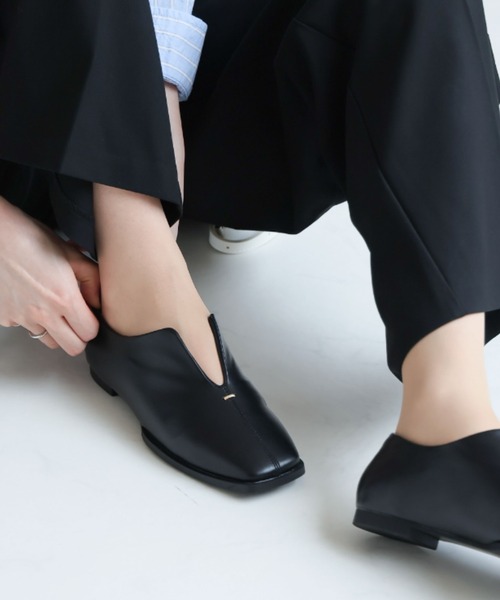 「VIVIAN」 フラットパンプス L ダークブラウン レディース_画像5