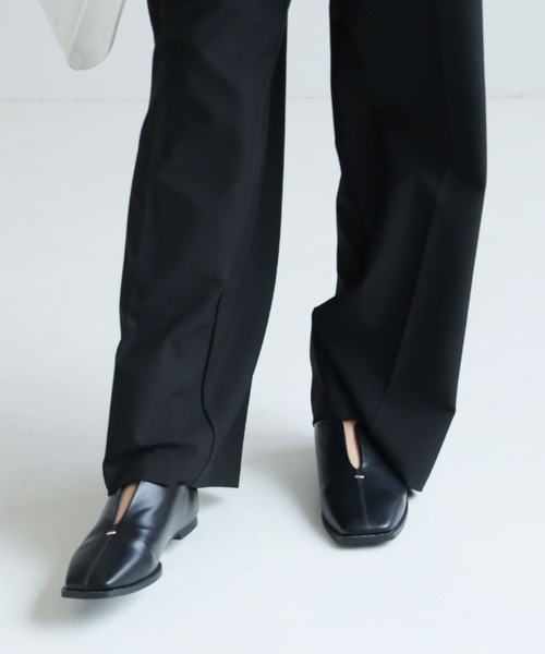 「VIVIAN」 フラットパンプス L ダークブラウン レディース_画像9