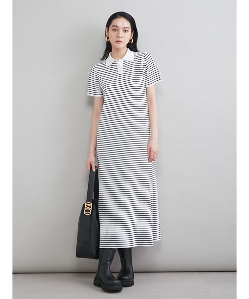 ワンピース ストレートポロワンピース_14