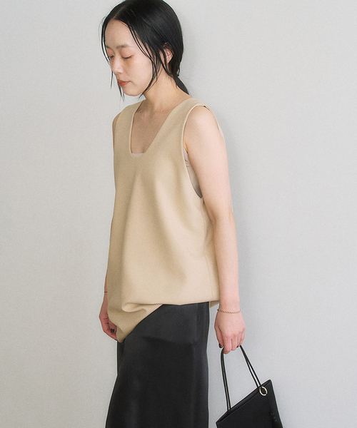 タグ付き新品　MY_sleeveless ブラウス plage（プラージュ） ブラウス シャツ 「WEB限定追加」MY_sleeveless