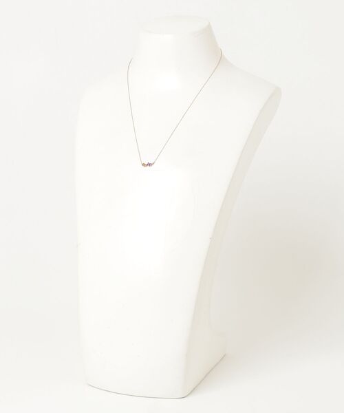 「BLOOM」 ネックレス 40cm ピンクゴールド レディース_画像3