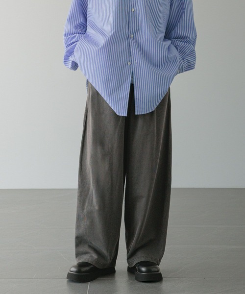 「LOWRYS FARM」 スウェットパンツ LARGE グレー メンズ_画像7