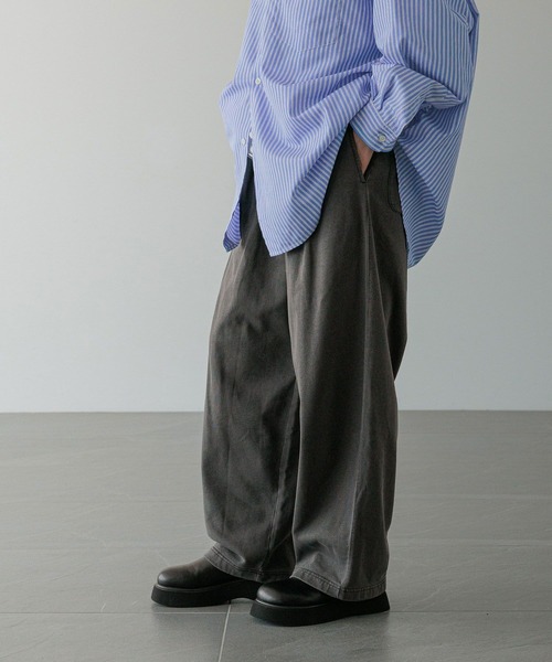 「LOWRYS FARM」 スウェットパンツ LARGE グレー メンズ_画像8