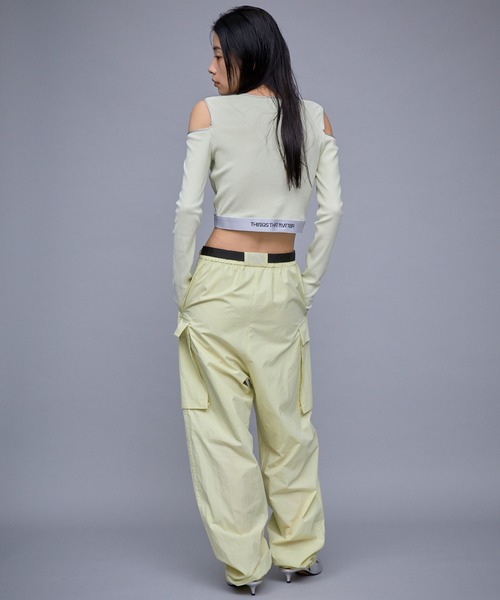 「THINGS THAT MATTER」 長袖カットソー FREE ベージュ レディース_画像4