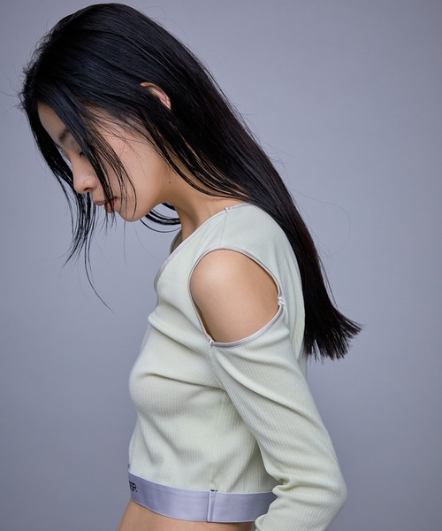 「THINGS THAT MATTER」 長袖カットソー FREE ベージュ レディース_画像7