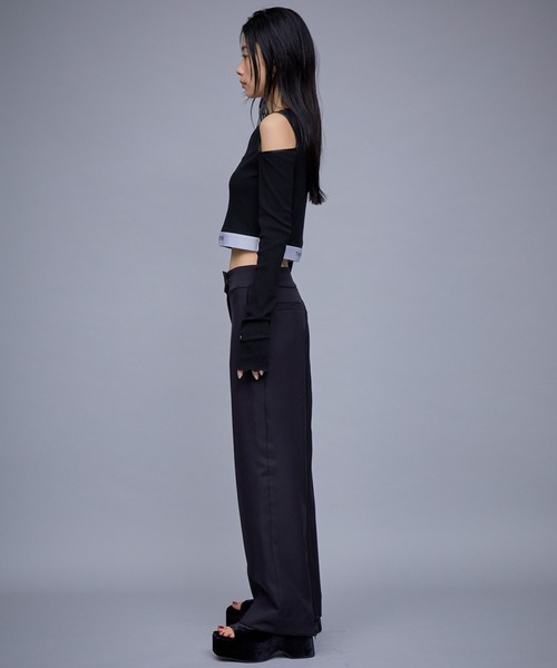 「THINGS THAT MATTER」 長袖カットソー FREE ベージュ レディース_画像9