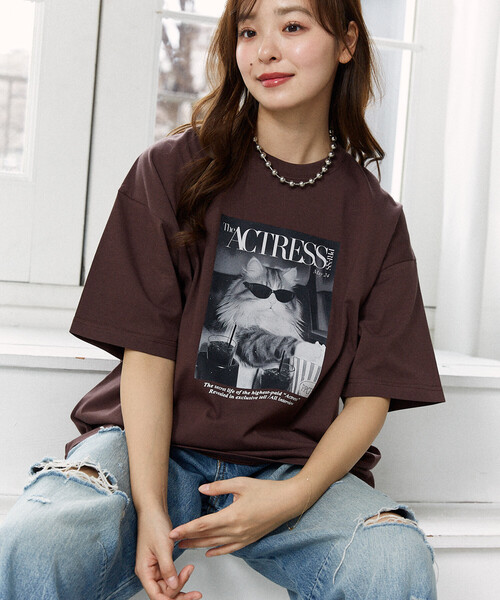PUBLUX（パブリュクス） tシャツ 半袖 「機能性素材」MAGAZINE