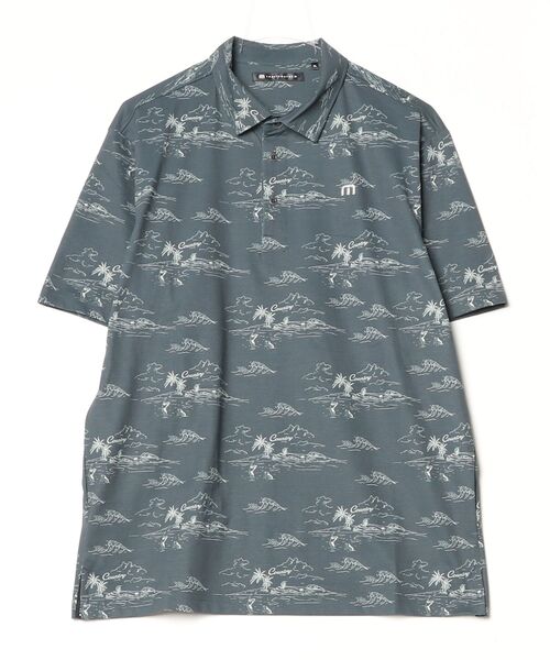 ポロシャツ 半袖 トラヴィスマシュー TravisMathew メッシュ素材半袖総