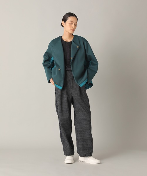 ZUCCa（ズッカ） ノーカラージャケット M size ブラック レディース