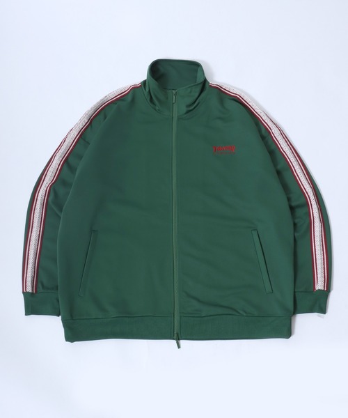 THRASHER（スラッシャー） ジャージブルゾン M グリーン メンズ