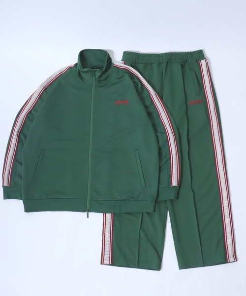 THRASHER（スラッシャー） ジャージブルゾン M グリーン メンズ
