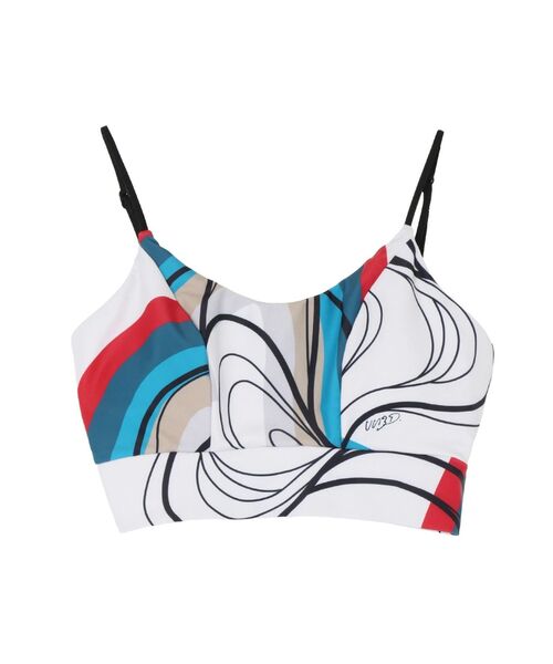 UN3D.（アンスリード） 水着 STRATUM PRINT BRA TOP / ストレイタム