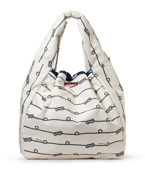 トートバッグ DBL DRAWST MARCHE BAG アイボリーセイル レディースの画像