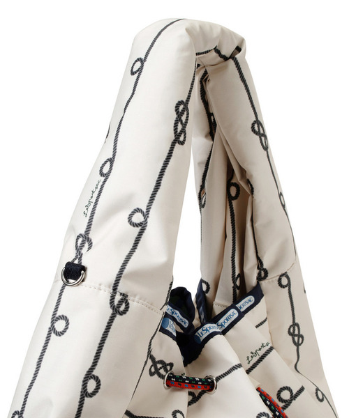 トートバッグ DBL DRAWST MARCHE BAG アイボリーセイル レディースの画像