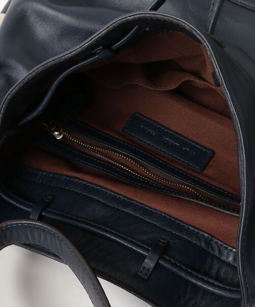 「TILA MARCH」 ワンポイントトートバッグ - ネイビー レディース_画像4