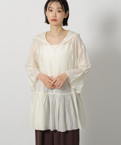 LAKOLE（ラコレ） フードチュニック / 659850 レディース : ZOZOTOWN