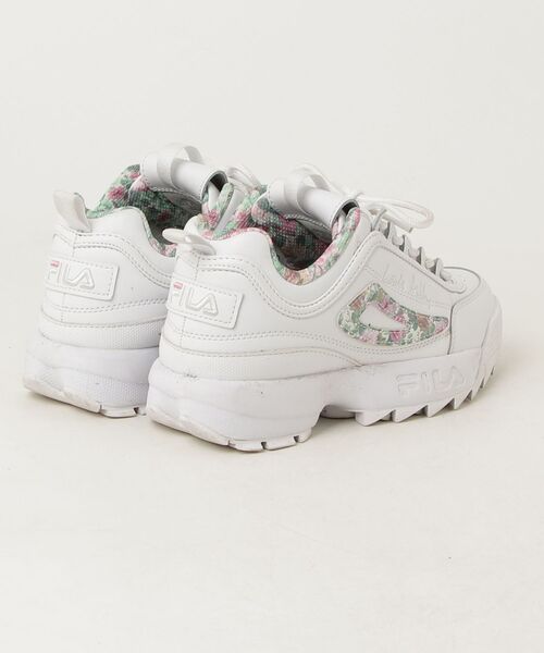 「FILA」 ローカットスニーカー 23.5cm ホワイト レディース_画像2