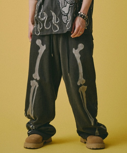 GALFY（ガルフィー） ワイドパンツ スウェットパンツ ジャージ 「GALFY