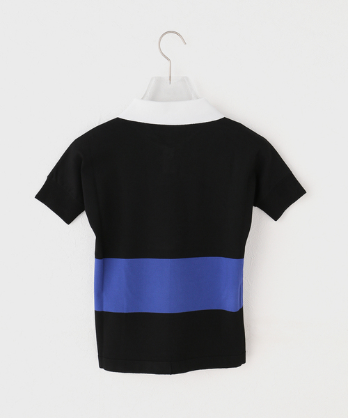 ポロシャツ ポロ VAQUERA / バケラ WOMEN STRIPED TOPS レディースの画像