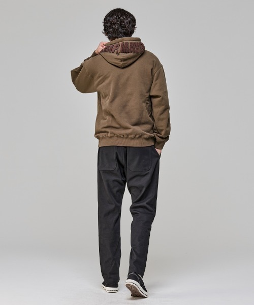 「KRIFF MAYER」 プルオーバーパーカー LARGE ナチュラル メンズ_画像5