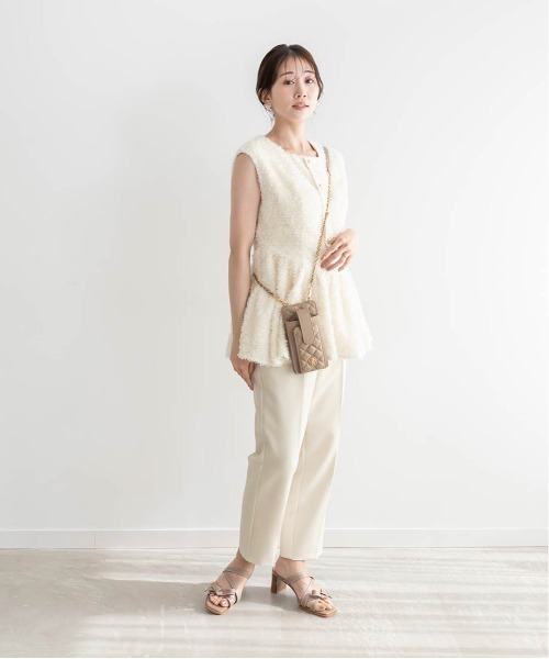 「RANDA」 セットアップ 0 ベージュ レディース_画像5