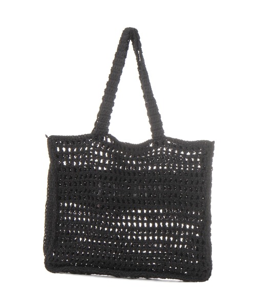 The Baganati バクマティ 黒 メッシュトートバッグ The Bagmati（ザバグマティ） トートバッグ 「THE BAGMATI(ザ