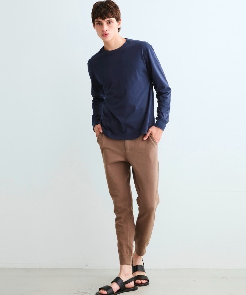 「three dots」 長袖Tシャツ SMALL ホワイト メンズ_画像4