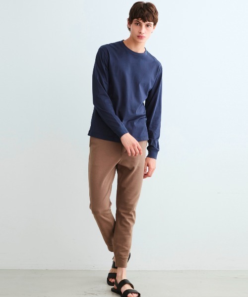 「three dots」 長袖Tシャツ SMALL ホワイト メンズ_画像5