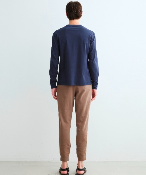 「three dots」 長袖Tシャツ SMALL ホワイト メンズ_画像8