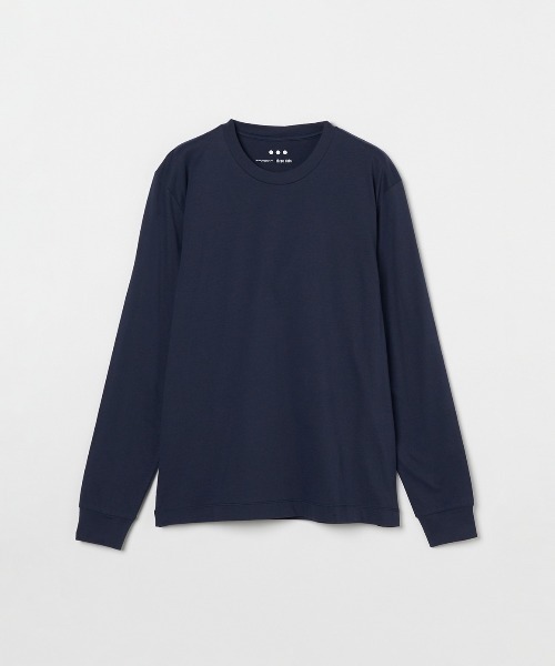 「three dots」 長袖Tシャツ SMALL ホワイト メンズ_画像9