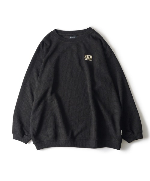 「Subciety」 長袖Tシャツ X-LARGE ベージュ メンズ_画像2