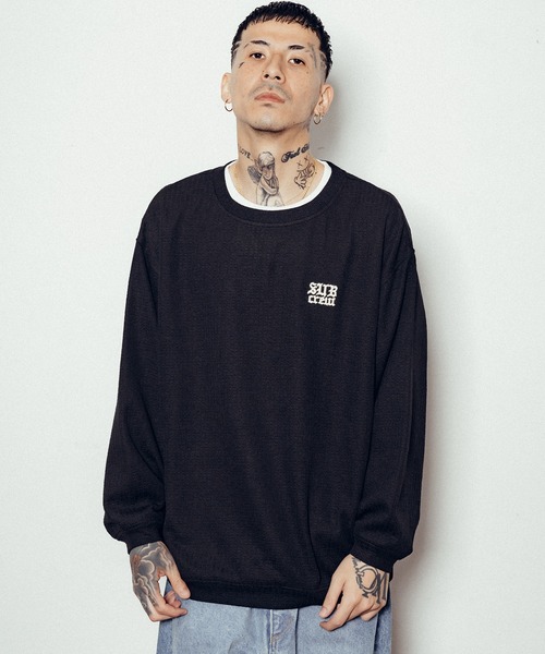 「Subciety」 長袖Tシャツ X-LARGE ベージュ メンズ_画像5