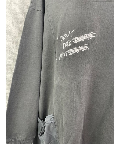 「WORLD WIDE LOVE!」 長袖カットソー 1 ブラック レディース_画像7