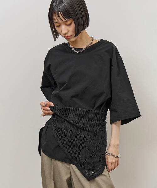 ADAM ET ROPE'（アダムエロペ） ブラウス シャツ 半袖 「新色追加
