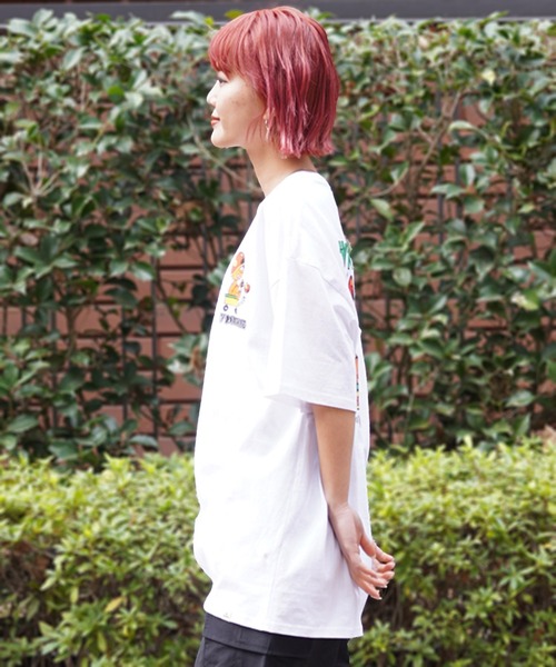 「TOY MACHINE」 半袖Tシャツ M ホワイト レディース_画像3