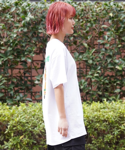 「TOY MACHINE」 半袖Tシャツ M ホワイト レディース_画像5