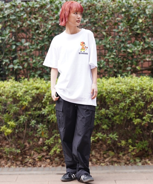 「TOY MACHINE」 半袖Tシャツ M ホワイト レディース_画像9