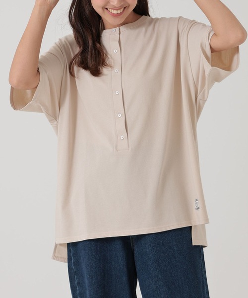ハートマーケット（HEART MARKET） ヘンリーネック tシャツ 半袖