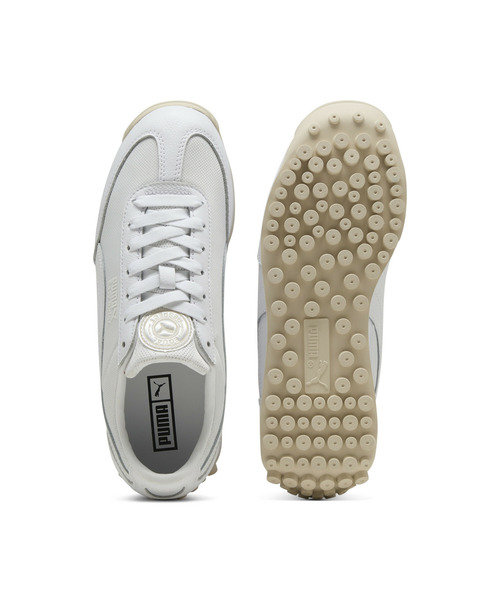 「PUMA」 ローカットスニーカー 25.5cm ホワイト×ホワイト レディース_画像4