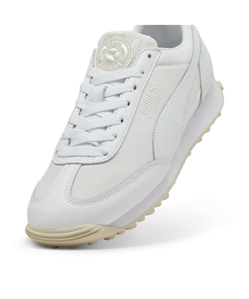 「PUMA」 ローカットスニーカー 25.5cm ホワイト×ホワイト レディース_画像6
