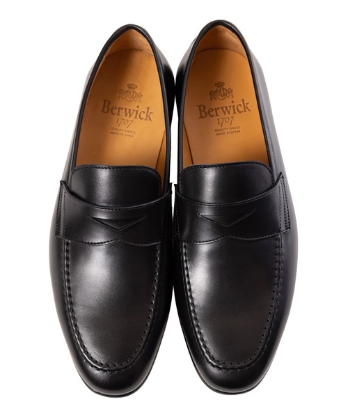 「Berwick1707」 シューズ 42 ダークブラウン メンズ_画像5