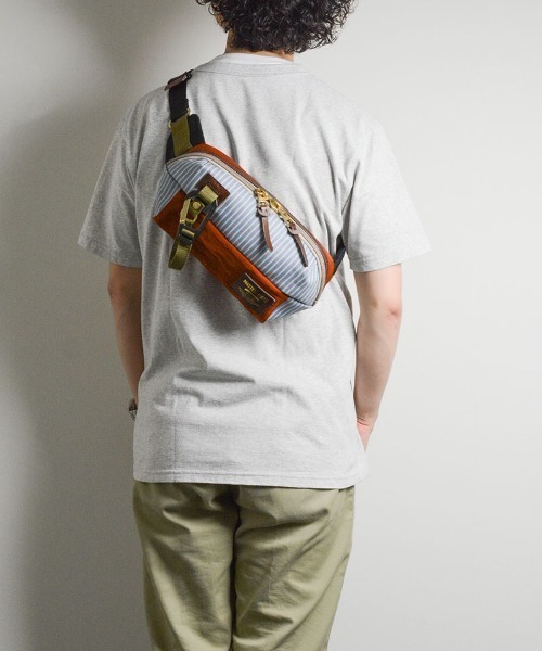 STUSSY DELUXE × master-piece ウエストポーチ 日本製 master-piece（マスターピース） ウエストポーチ master-piece / LINK