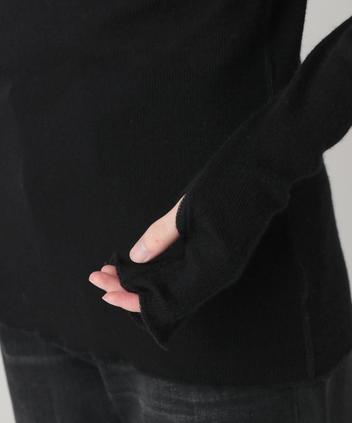 新品未使用　Curensology ウールテレコタートル　ブラック　タグ付き Curensology(カレンソロジー)/ウールテレコタートル（ニット/セーター