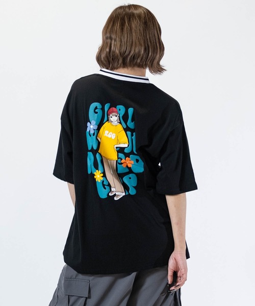 RED CAP GIRL tシャツ 「a-r」「Red Cap Girl/レッドキャップ