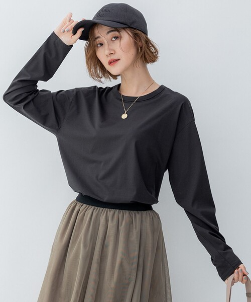 23区 tシャツ 「大好評素材/洗える」コットンベアジャージー