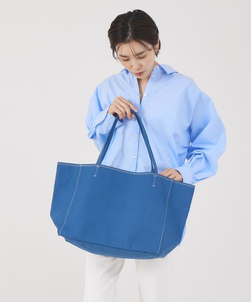 qualite（カリテ） トートバッグ 「e×qualite」キャンバススクエア