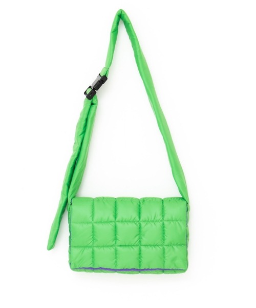 happy konkon ショルダーバッグ バッグ ナイロンキルトBAG レディース