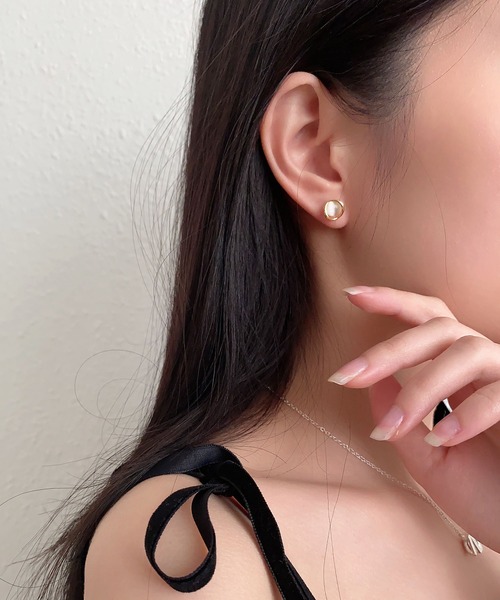 LA VORAGINE（ラ ヴォラジネ） ピアス デザインピアス レディース