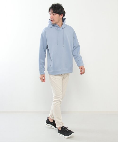 ikka（イッカ） パーカー 「抗菌防臭」セイケツダブルフェイス鹿の子